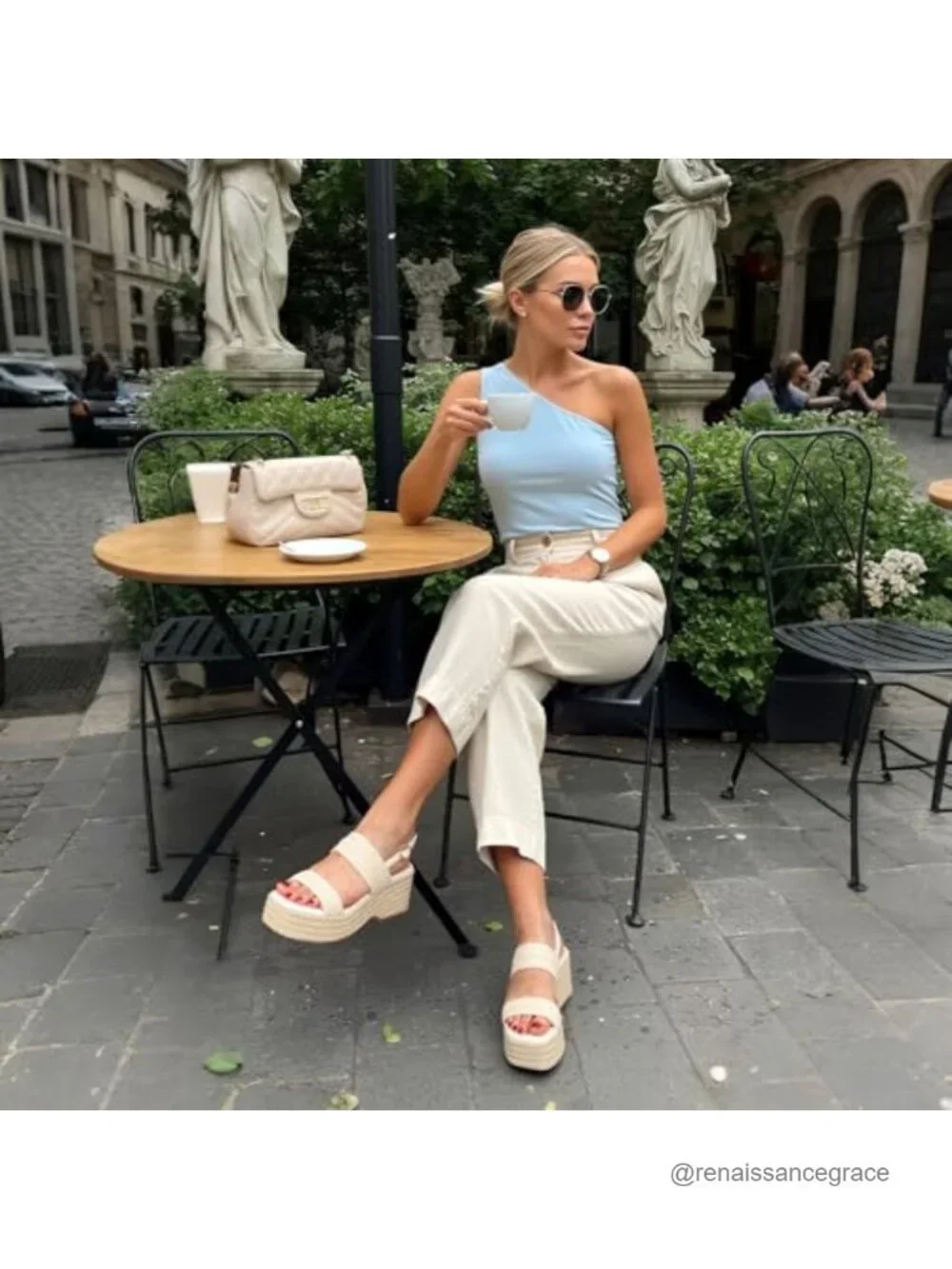 Espadrille Wedge Platform Sandals Womens Open Toe Ankle Strap Comfortable